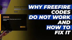 why free fire code not work
