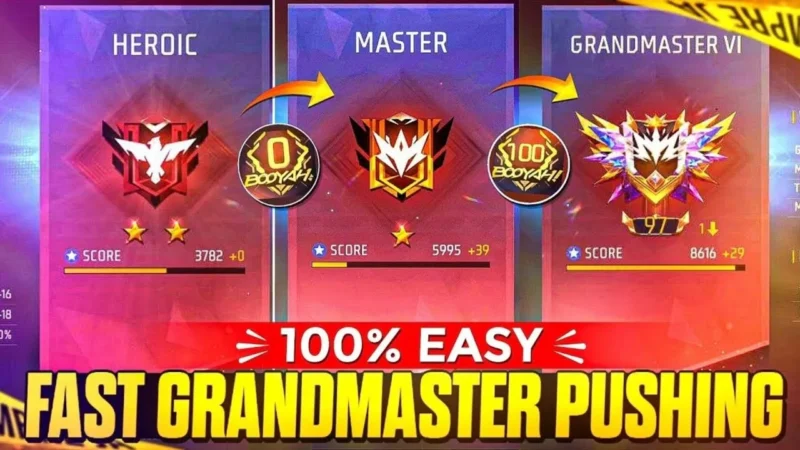 How to Rank Up Fast in Free Fire — Grandmaster Tips & Strategy