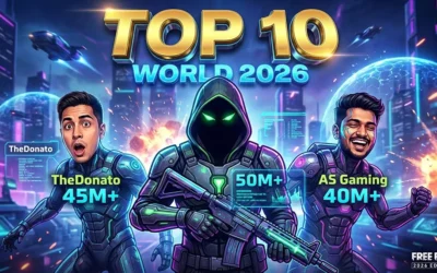 Most Popular Free Fire YouTubers in the World image thumbnail
