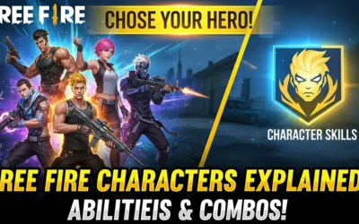 free fire character tips and tricks poster