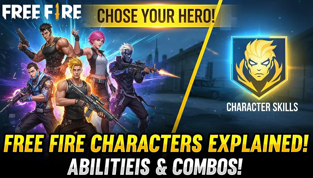 Free Fire Characters