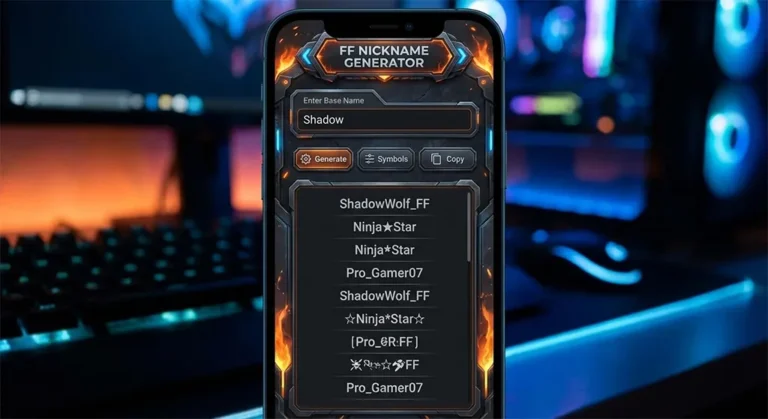 Best Free Fire Nicknames