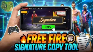 Free Fire Signature Copy Tool