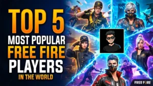 Top 5 Most Popular Free Fire Players in the World