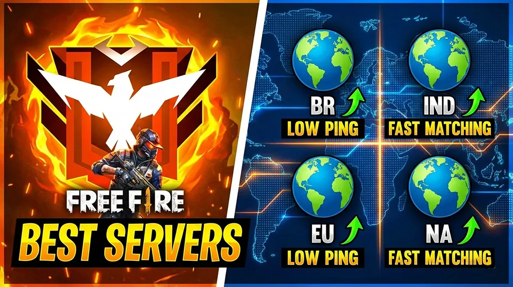 free fire best servers all time youtube thumbnail