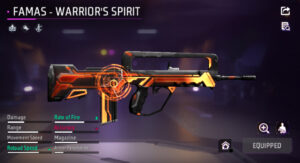 free-fire-famas-gun-warrior-spirit
