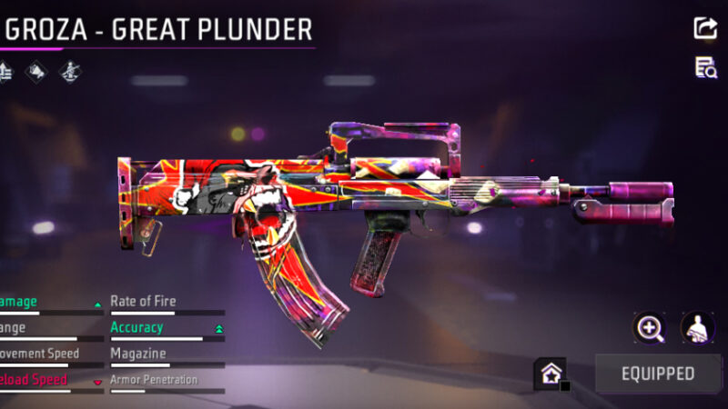 Free Fire Groza: Complete Guide (Stats, Attachments, Skins & Comparisons)