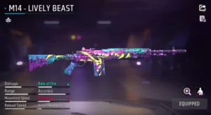 free-fire-m14-gun-lively-beast-gun-skin