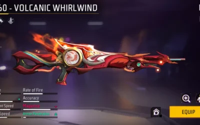 free fire m60 gun