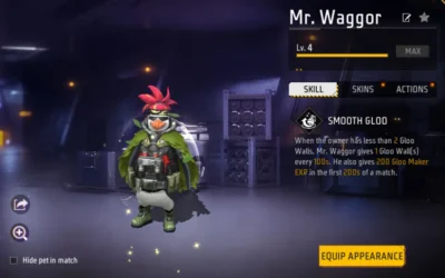 Free Fire Waggor Pet