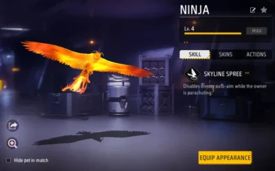 Free Fire Falco Pet – Skyline Spree Ability & Guide