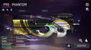 free-fire-p90-gun