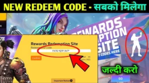 free fire redeem code apply demo image