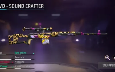 free fire svd gun