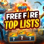 Free Fire Top Lists