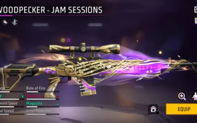 Free Fire Woodpecker Gun – Stats, Skins, Tips & Guide