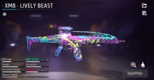 free-fire-xm8-gun-lively-beast-gun-skin
