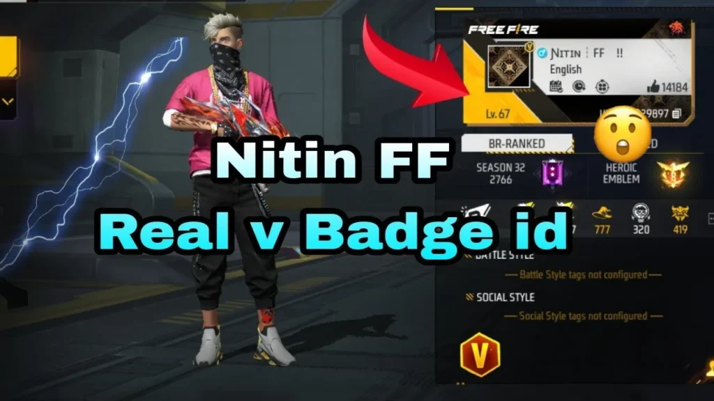 nitin free fire id