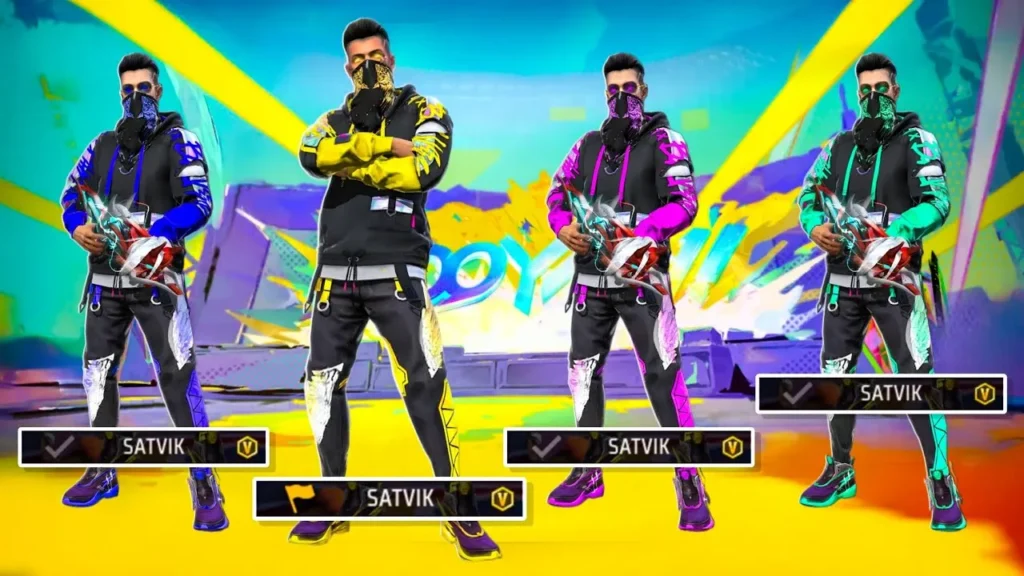 satvik free fire gameplay