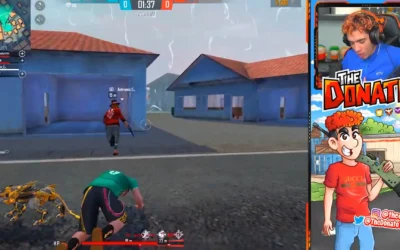the donato free fire gamplay in live