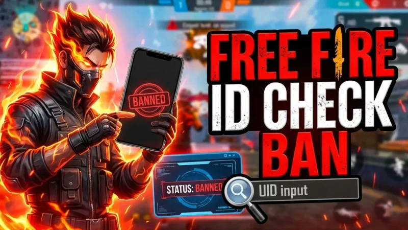 Free Fire ID check ban or not image thumbnail