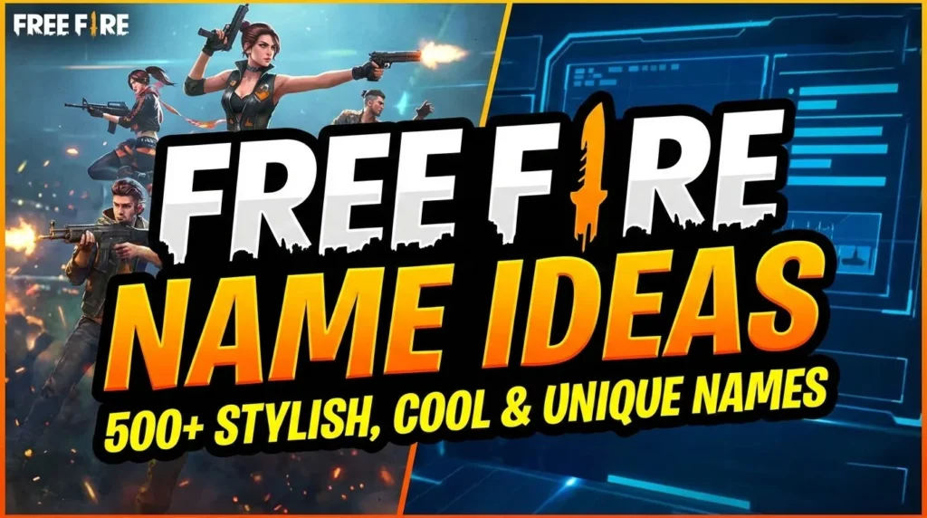 free fire name ideas image thumbnail