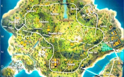 free fire burmuda map
