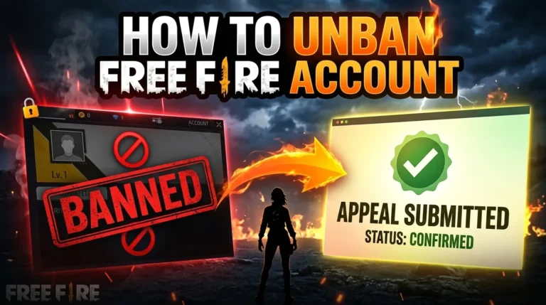 How to Unban Free Fire Account — Full Guide