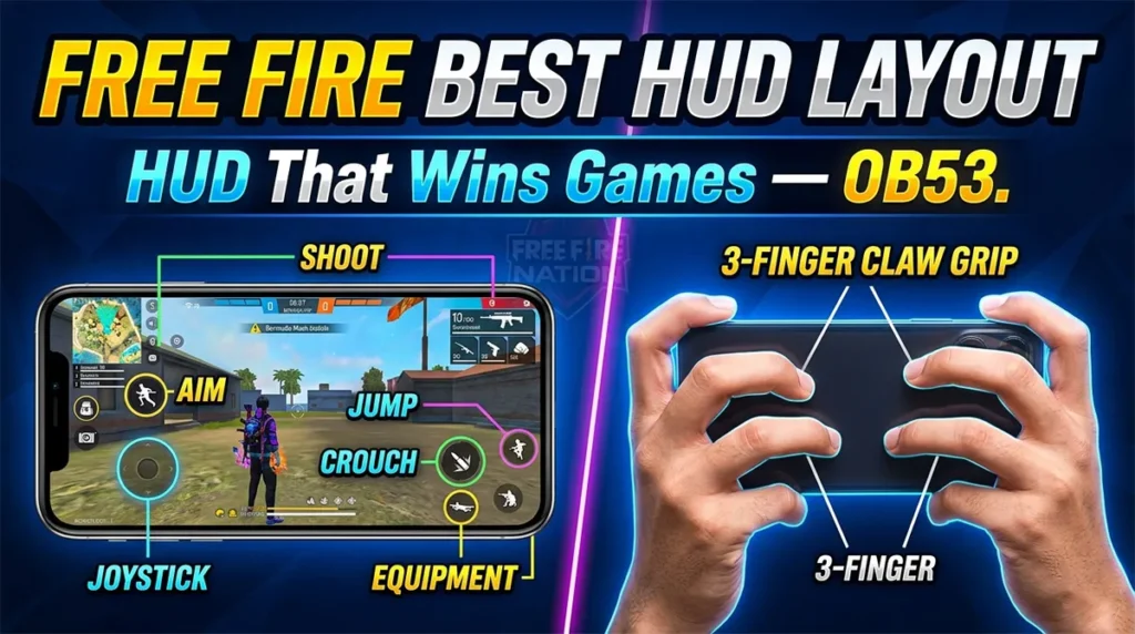 Free Fire Best HUD Layout Guide