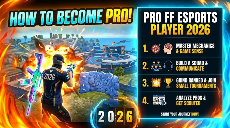 How to Become a Professional Free Fire Esports Player in 2026