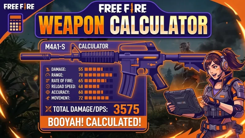 Free Fire Gun Damage Calculator – Body, Headshot