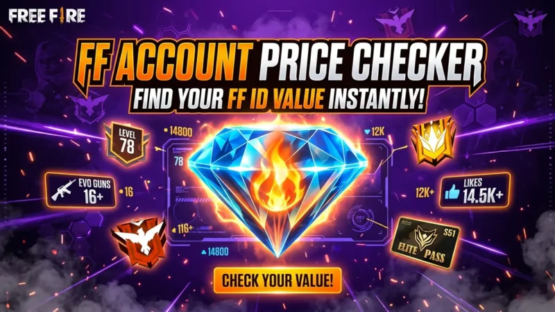 Free Fire Account Price Checker — Diamond Value by UID