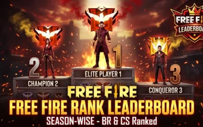 free fire rank leaderboard season wise
