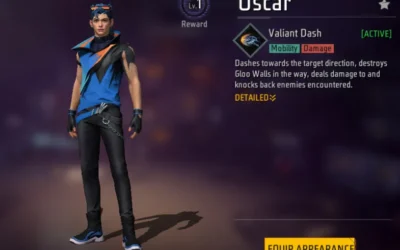 oscar character free fire