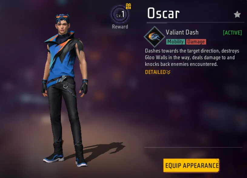Oscar Free Fire