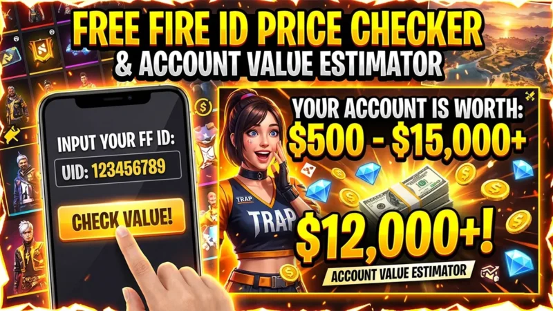 Free Fire ID Price Checker & Account Value Estimator