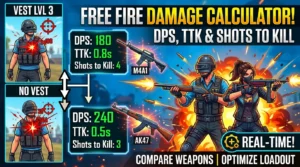 Free Fire Damage Calculator