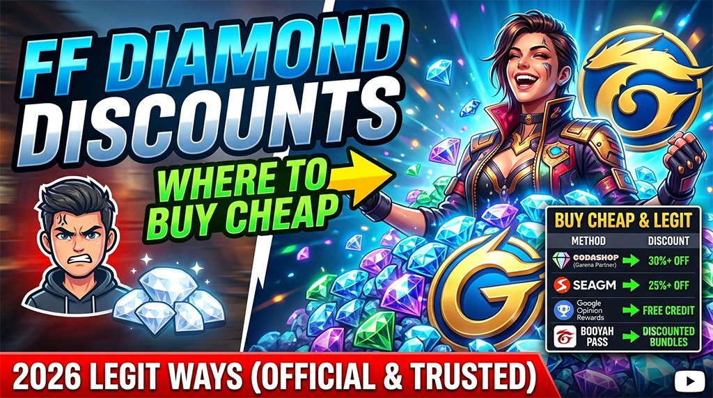Free Fire Diamond Top-Up Discounts – Where to Get Cheap Diamonds