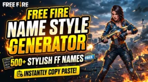 Free Fire Name Style Generator – Stylish FF Names Copy Paste