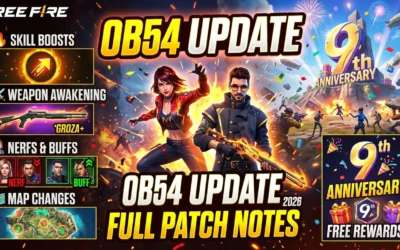 Free Fire OB54 Update