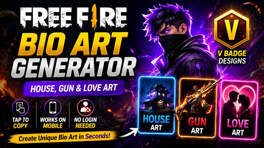 Free-Fire-Bio-Art-Generator