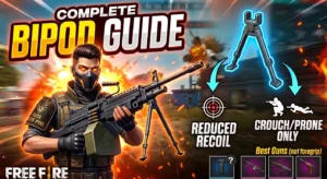 Free Fire Bipod: Complete Guide (How It Works, Best Guns & Myths)