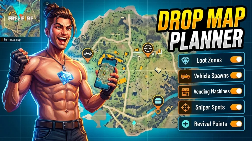 Free-Fire-Drop-Map-Planner