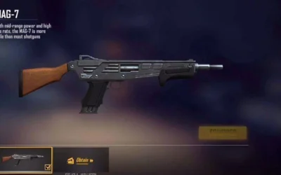free fire mag7 gun