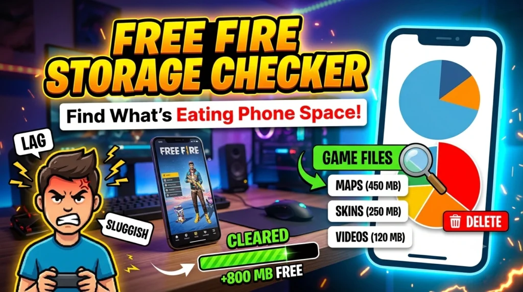 Free Fire Storage Checker