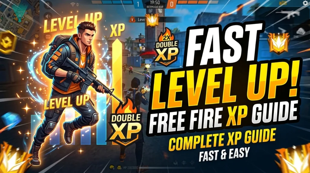 how to increase level in free fire