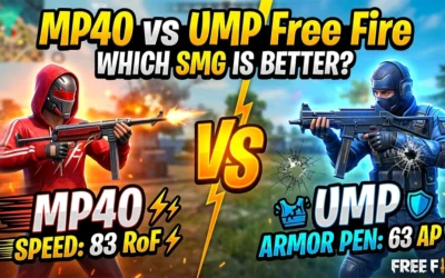 MP40 vs UMP Free Fire – Which SMG Is Better?