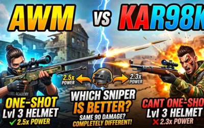 AWM vs Kar98k Free Fire – Which Sniper Is Better?