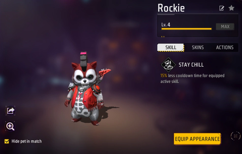 Free Fire Rocky Pet — Stay Chill Ability & Full Guide