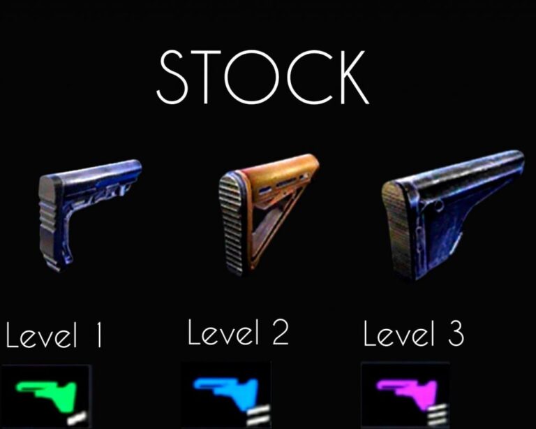 Free Fire Stock Attachment – Guide to Levels, Best Guns & Recoil Control